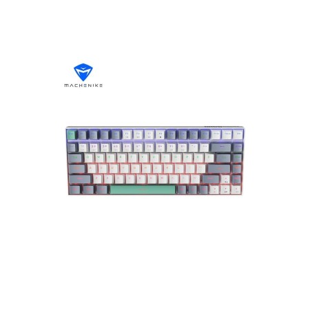 Machenike K500-B84 Wired Red switch Rainbow RGB Mechanical Keyboard – White