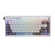 Machenike KT68 Tri Mode Rgb Mechanical Keyboard (White)